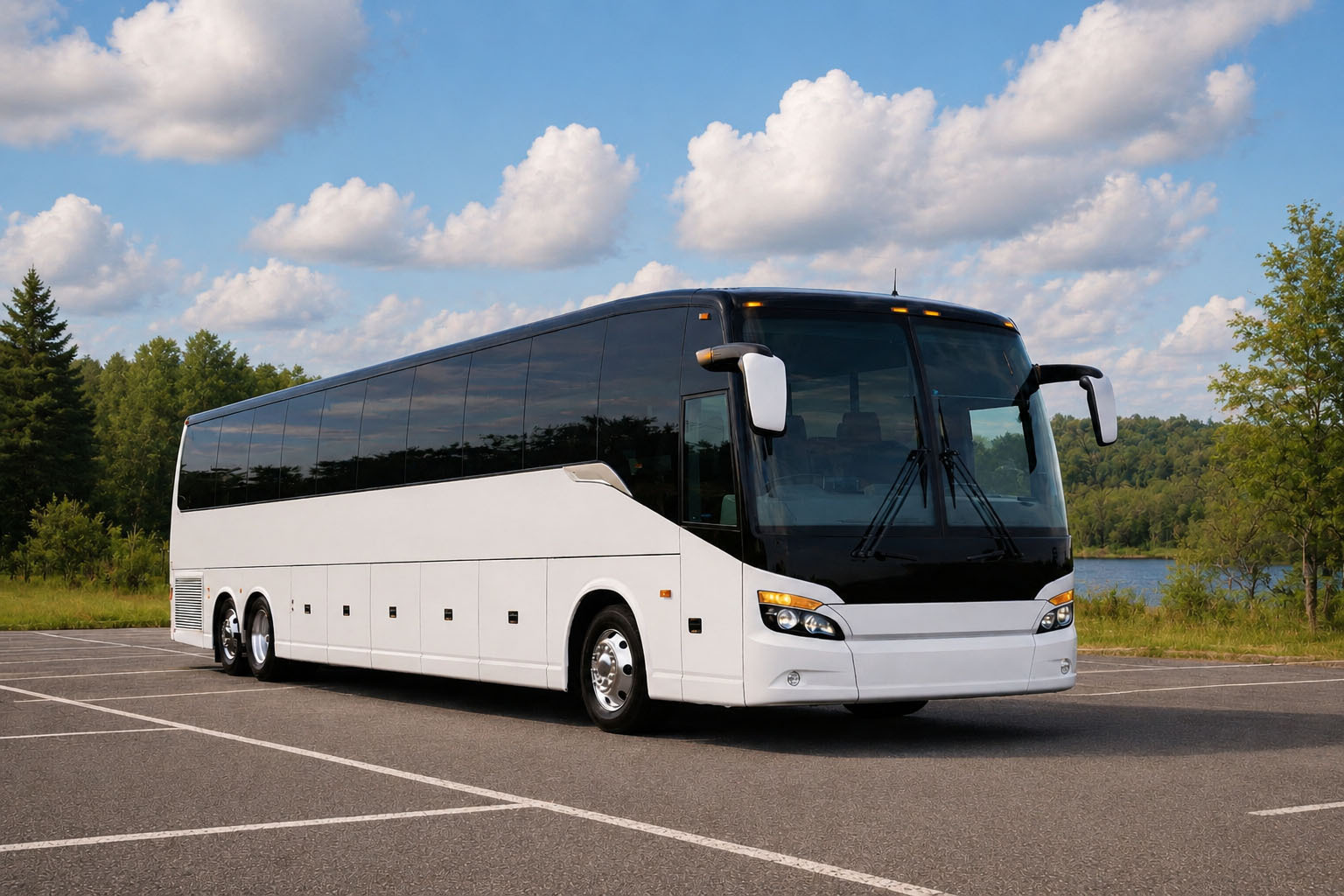 Aiken South Carolina Charter Bus Company fleet